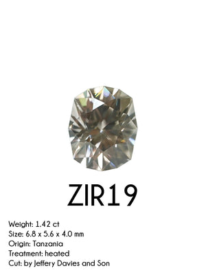 Custom Zircon Ring in Gold - Gardens of the Sun | Ethical Jewelry