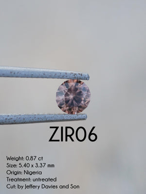 Custom Zircon Ring in Gold - Gardens of the Sun | Ethical Jewelry