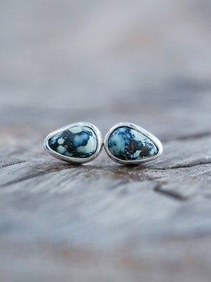 American Turquoise Earrings - Gardens of the Sun | Ethical Jewelry
