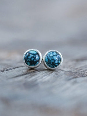 American Turquoise Earrings - Gardens of the Sun | Ethical Jewelry