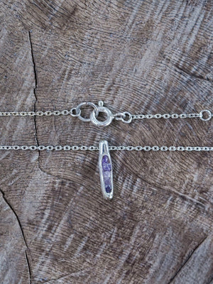 Amethyst Necklace with Hidden Gems - Gardens of the Sun | Ethical Jewelry
