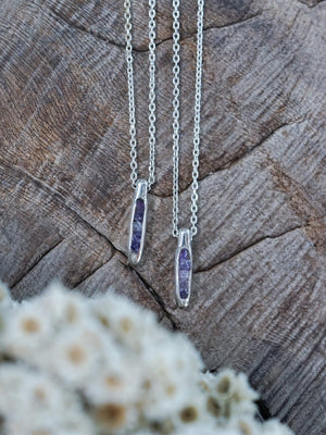Amethyst Necklace with Hidden Gems - Gardens of the Sun | Ethical Jewelry