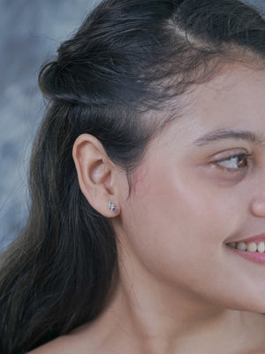 Aquamarine and Iolite Earrings - Gardens of the Sun | Ethical Jewelry