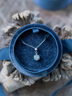 Aquamarine and Pearl Necklace - Gardens of the Sun | Ethical Jewelry