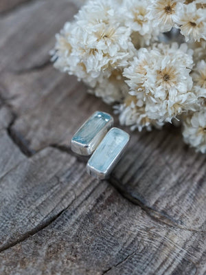 Aquamarine Earrings - Gardens of the Sun | Ethical Jewelry