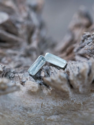 Aquamarine Earrings - Gardens of the Sun | Ethical Jewelry