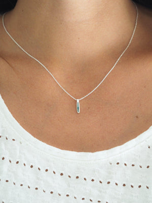Aquamarine Necklace with Hidden Gems - Gardens of the Sun | Ethical Jewelry