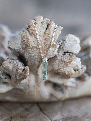 Aquamarine Necklace with Hidden Gems - Gardens of the Sun | Ethical Jewelry