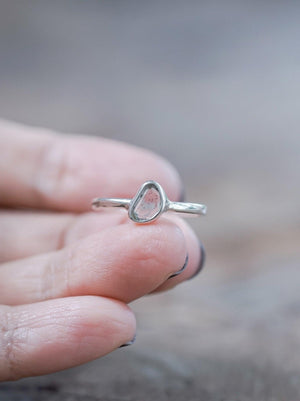 Aquamarine Slice Ring - Gardens of the Sun | Ethical Jewelry