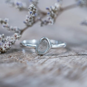 Aquamarine Slice Ring - Gardens of the Sun | Ethical Jewelry