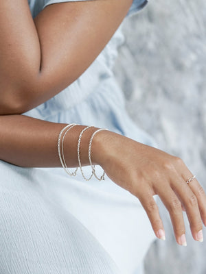 Barleycorn Chain Bracelet - Gardens of the Sun | Ethical Jewelry