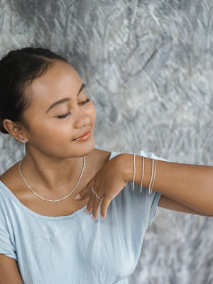 Barleycorn Chain Necklace - Gardens of the Sun | Ethical Jewelry