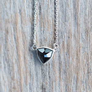 Black Spinel Necklace - Gardens of the Sun | Ethical Jewelry
