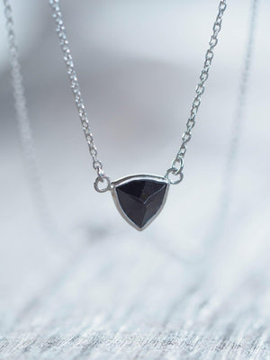 Black Spinel Necklace - Gardens of the Sun | Ethical Jewelry