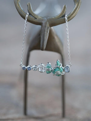 Blue Multistone Necklace - Gardens of the Sun | Ethical Jewelry