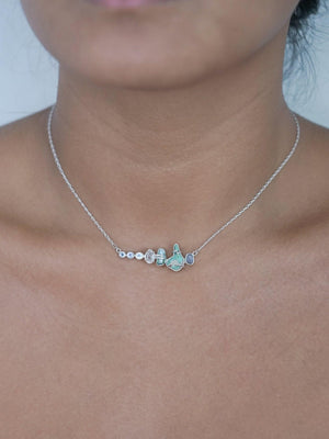 Blue Multistone Necklace - Gardens of the Sun | Ethical Jewelry
