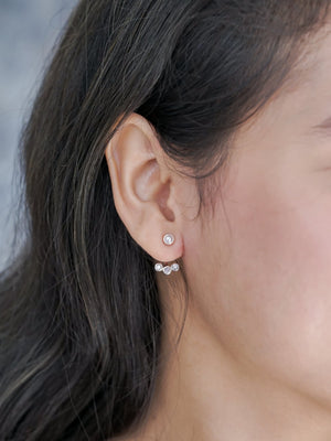 Blush Pearl and Spinel Earrings - Gardens of the Sun | Ethical Jewelry