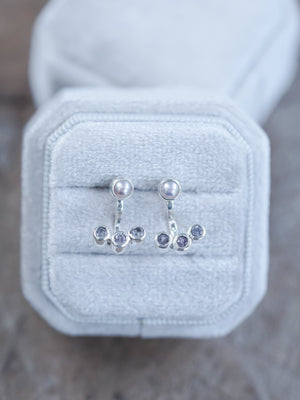 Blush Pearl and Spinel Earrings - Gardens of the Sun | Ethical Jewelry