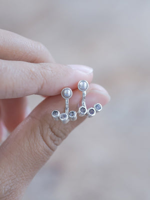 Blush Pearl and Spinel Earrings - Gardens of the Sun | Ethical Jewelry