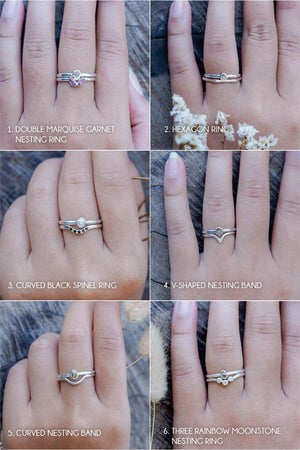 Borneo Diamond Slice Ring - Gardens of the Sun | Ethical Jewelry