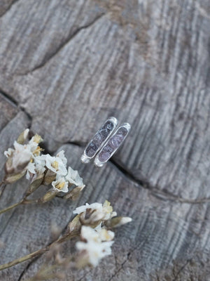 Borneo Sapphire Hidden Gems Earrings - Gardens of the Sun | Ethical Jewelry