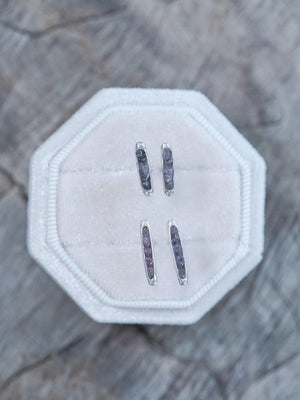 Borneo Sapphire Hidden Gems Earrings - Gardens of the Sun | Ethical Jewelry