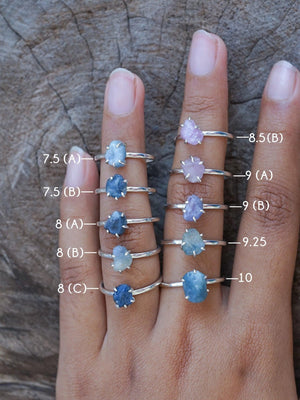 Borneo Sapphire Ring with Prongs - Gardens of the Sun | Ethical Jewelry