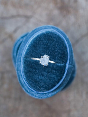 Borneo Sapphire Ring with Prongs - Gardens of the Sun | Ethical Jewelry