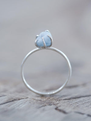 Borneo Sapphire Ring with Prongs - Gardens of the Sun | Ethical Jewelry