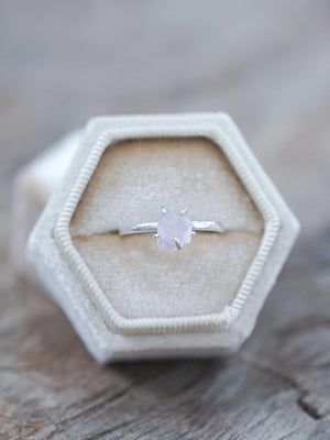 Borneo Sapphire Ring with Prongs - Gardens of the Sun | Ethical Jewelry