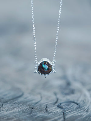 Boulder Opal Necklace - Gardens of the Sun | Ethical Jewelry