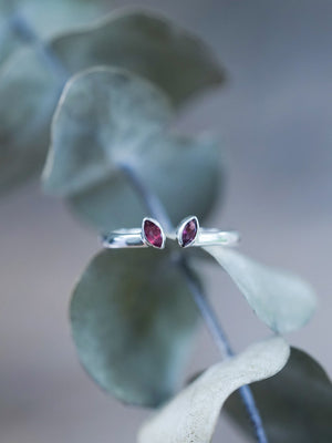 Bunny Garnet Ring - Gardens of the Sun | Ethical Jewelry