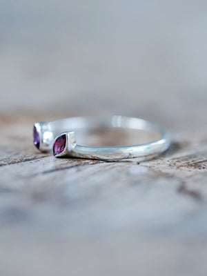 Bunny Garnet Ring - Gardens of the Sun | Ethical Jewelry