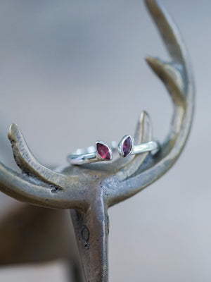 Bunny Garnet Ring - Gardens of the Sun | Ethical Jewelry