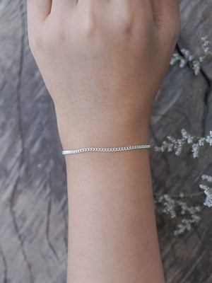 Cable Chain Bracelet - Gardens of the Sun | Ethical Jewelry