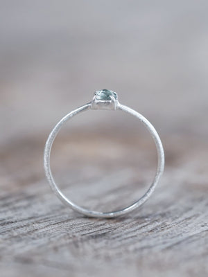 Callisto Rose Cut Sapphire Ring - Gardens of the Sun | Ethical Jewelry