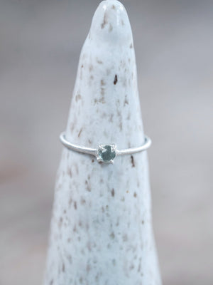 Callisto Rose Cut Sapphire Ring - Gardens of the Sun | Ethical Jewelry