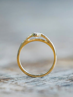 Canadian Kite Diamond Ring in Ethical Gold - Gardens of the Sun | Ethical Jewelry