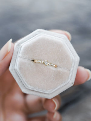 Canadian Kite Diamond Ring in Ethical Gold - Gardens of the Sun | Ethical Jewelry