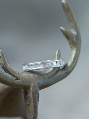 Center Patterned Band - Gardens of the Sun | Ethical Jewelry