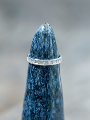 Center Patterned Band - Gardens of the Sun | Ethical Jewelry