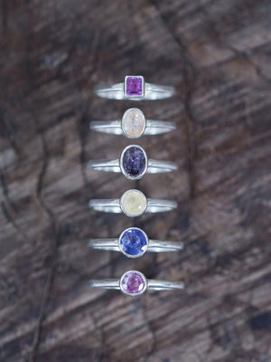 Ceylon Sapphire Ring - Gardens of the Sun | Ethical Jewelry