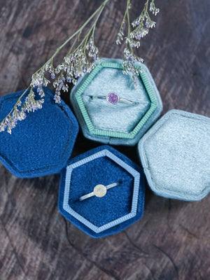 Ceylon Sapphire Ring - Gardens of the Sun | Ethical Jewelry