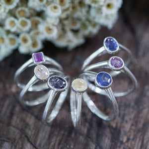 Ceylon Sapphire Ring - Gardens of the Sun | Ethical Jewelry