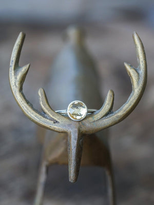 Checkered Citrine Ring - Gardens of the Sun | Ethical Jewelry