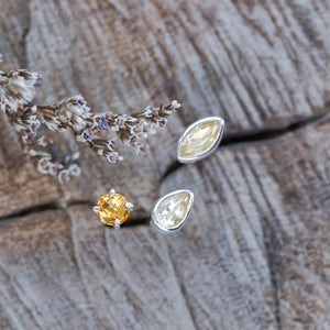 Citrine Earrings - Gardens of the Sun | Ethical Jewelry