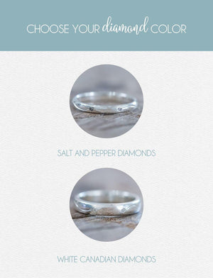 Connected Souls Wedding Band in Silver - Gardens of the Sun | Ethical Jewelry