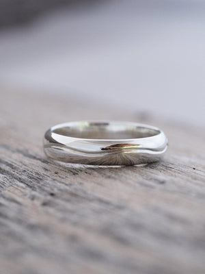 Connected Souls Wedding Band in Silver - Gardens of the Sun | Ethical Jewelry