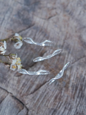 Curved Nesting Band - Gardens of the Sun | Ethical Jewelry