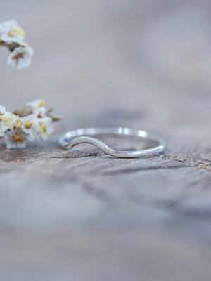 Curved Nesting Band - Gardens of the Sun | Ethical Jewelry